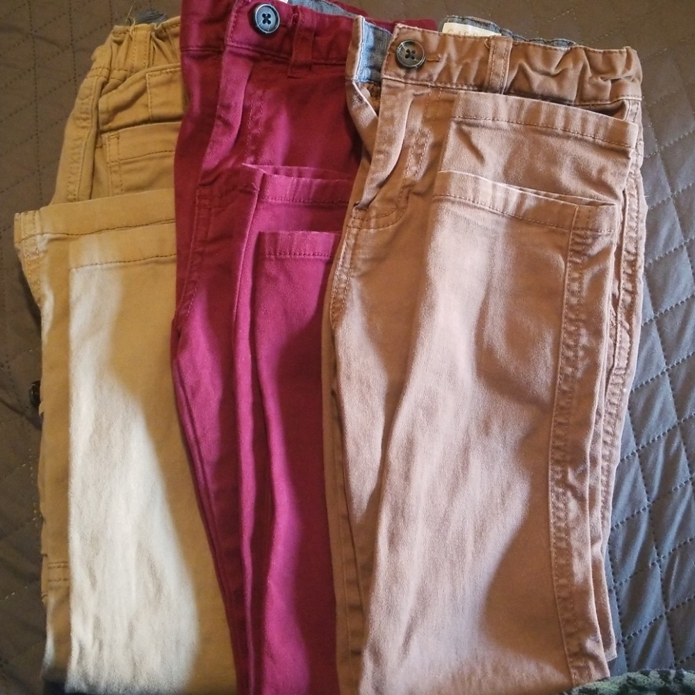 Cat & Jack skinny and Childrens place skinny